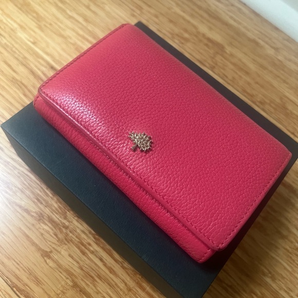 Mulberry Peony Pink Medium French Continental Wallet - Picture 3 of 16